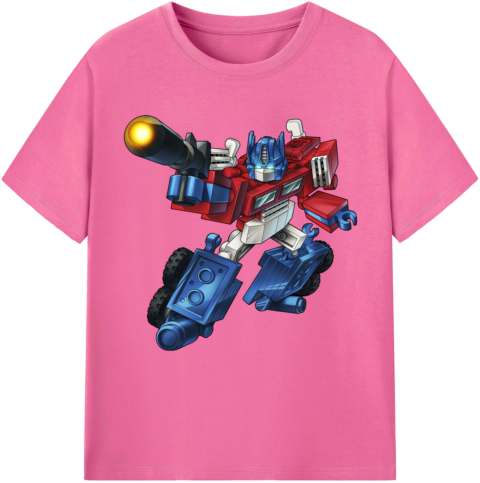 （画像用）  レディースカジュアルプリントTシャツ（綿100％）